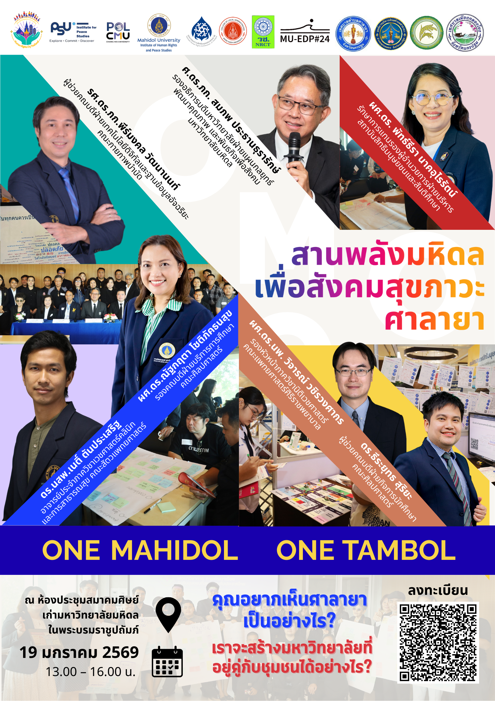 One Mahidol One Tambol – Human Rights City Event